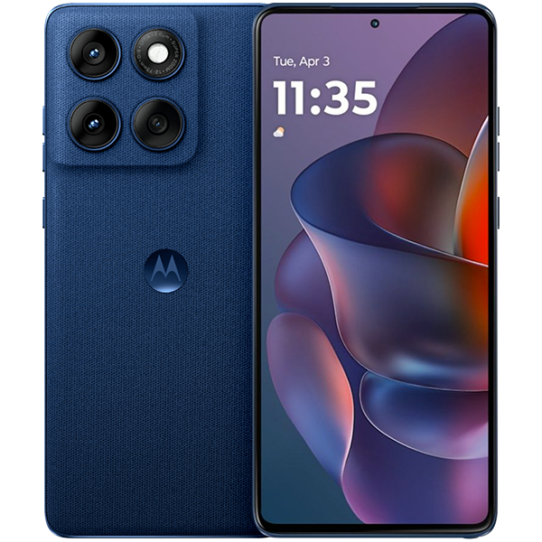 Topme Custodia In Pelle Per Motorola Moto Edge 60 / Edge 60 Fusion (6.67"), Cover A Portafoglio Con Design Gatto E Albero, Blu