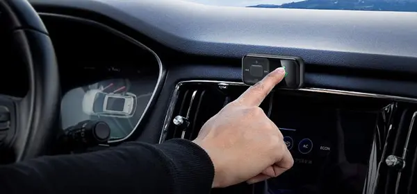Kit mains libres sans fil Bluetooth autorisé voiture, avec clip