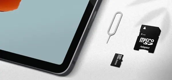 Augmenter la mémoire d'une tablette avec une carte SD