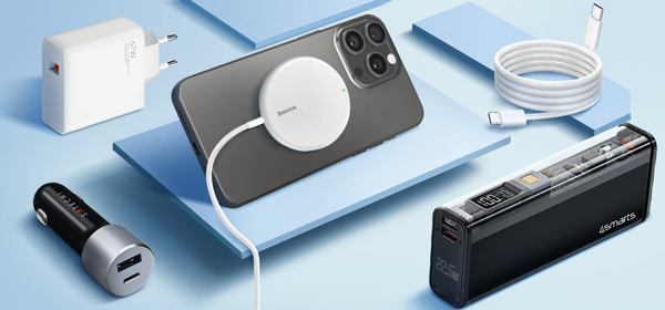 Chargeur complet pour iPhone 15 Pro Max - Câble de 2m et chargeur